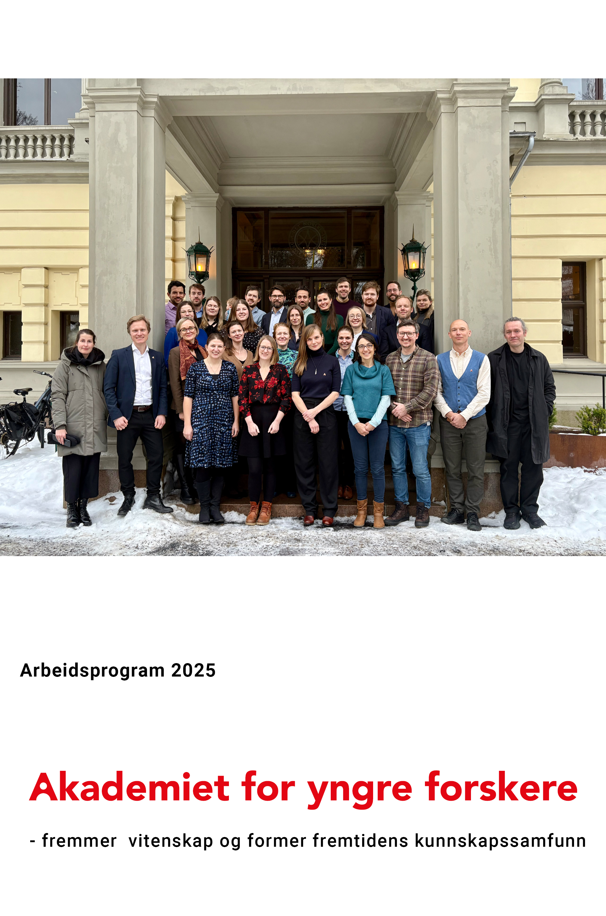 Arbeidsprogram plakat norsk